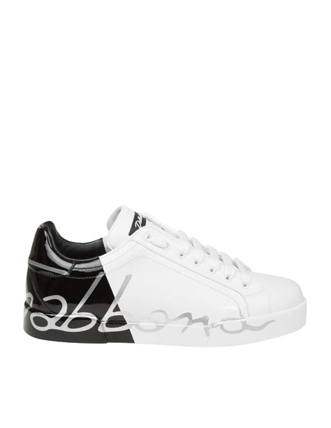 dolce gabbana black and white shoes|farfetch dolce and gabbana shoes.